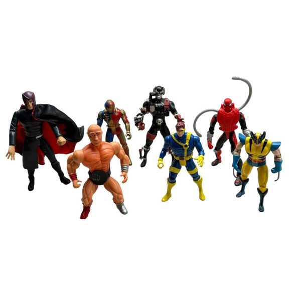 Vtg Action figures Mixed Lot of 7 Marvel Galaxy Warrior Saban Kenner McFarlane - Picture 2 of 16
